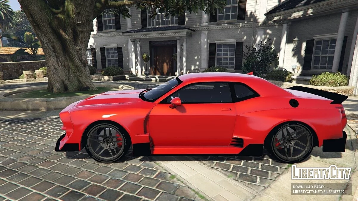 Dodge Challenger Demon Hycade Bodykit / GTA 5