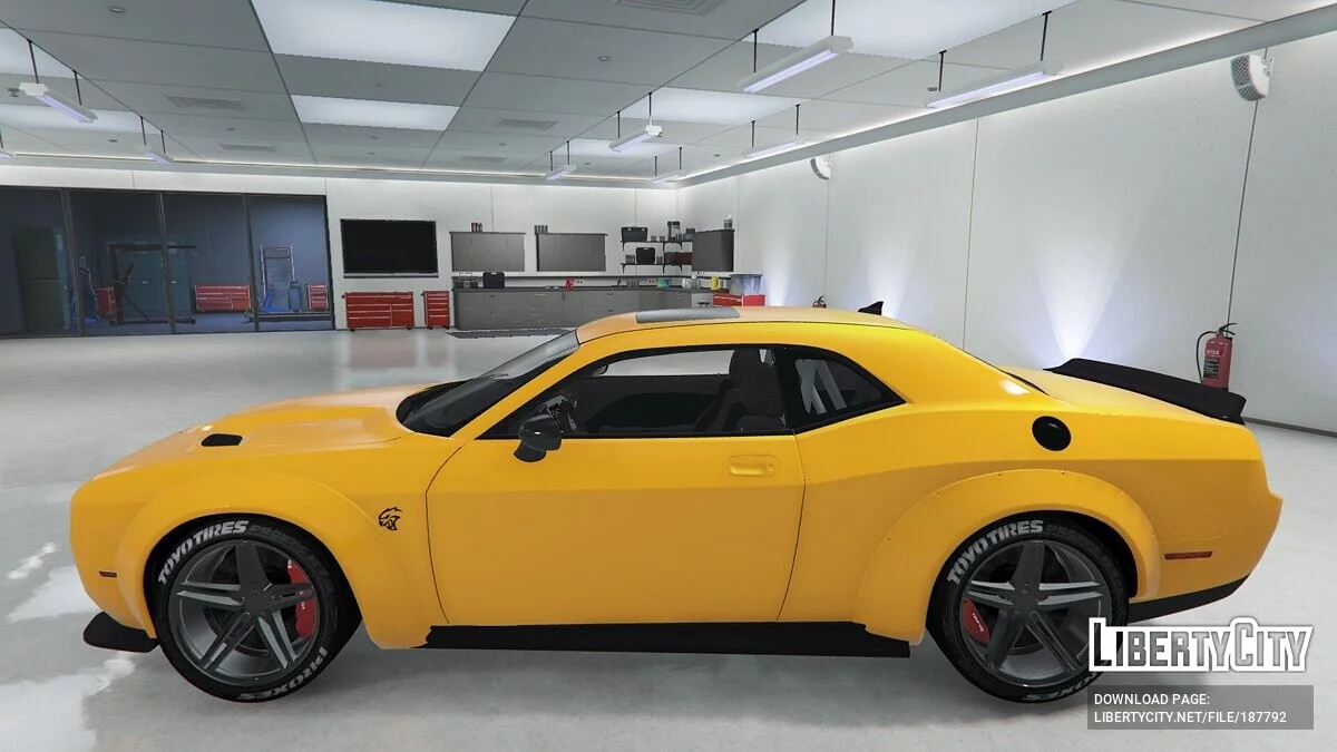 Dodge Challenger SRT Hellcat Widebody / GTA 5