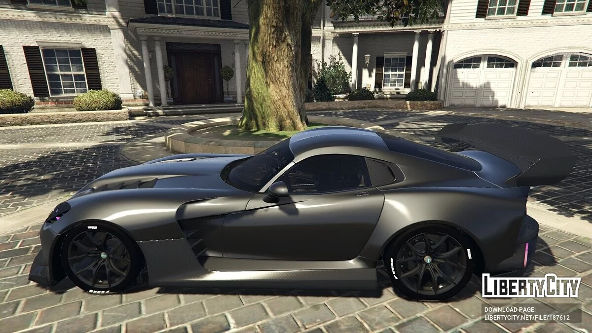 Dodge Viper SRT MONSTER Widebody Kit / GTA 5