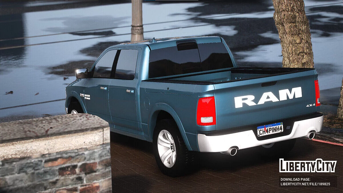 Dodge Ram Laramie 2018 v1.0 / GTA 5