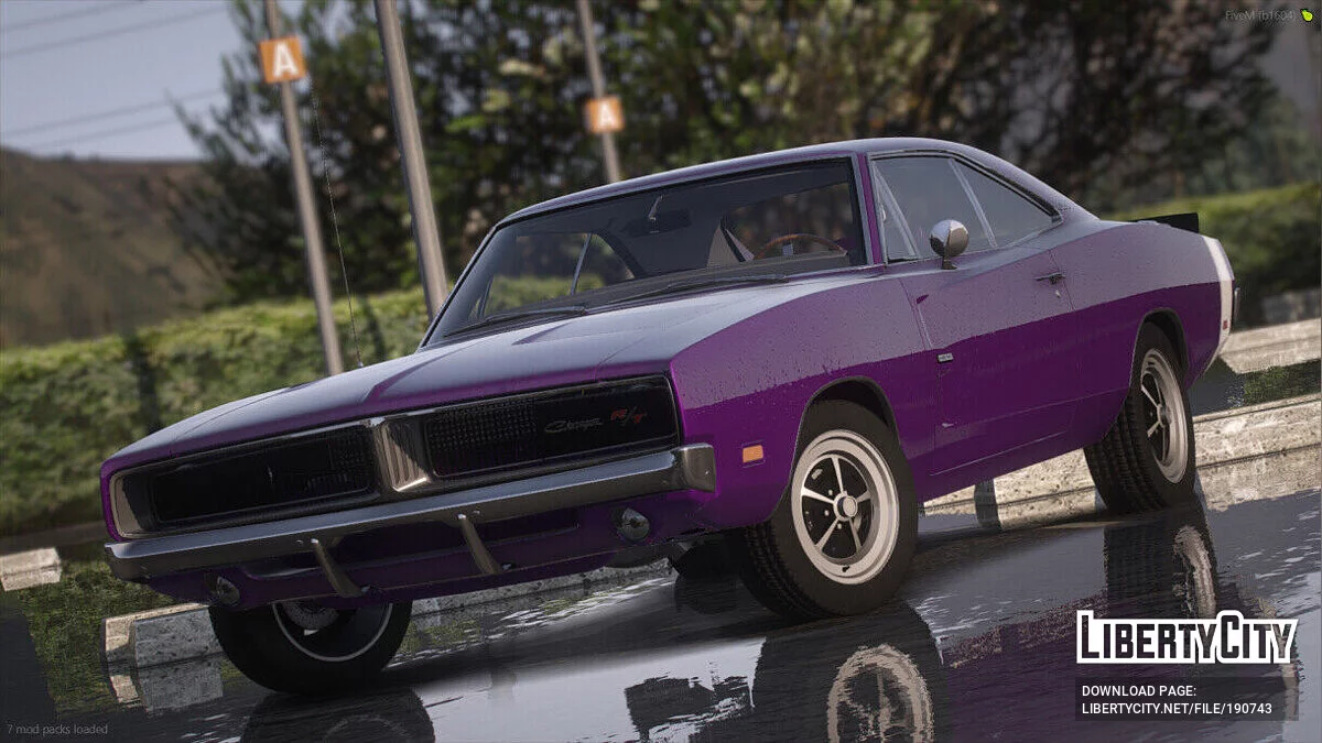 1969 Dodge Charger R/T v1.0 / GTA 5