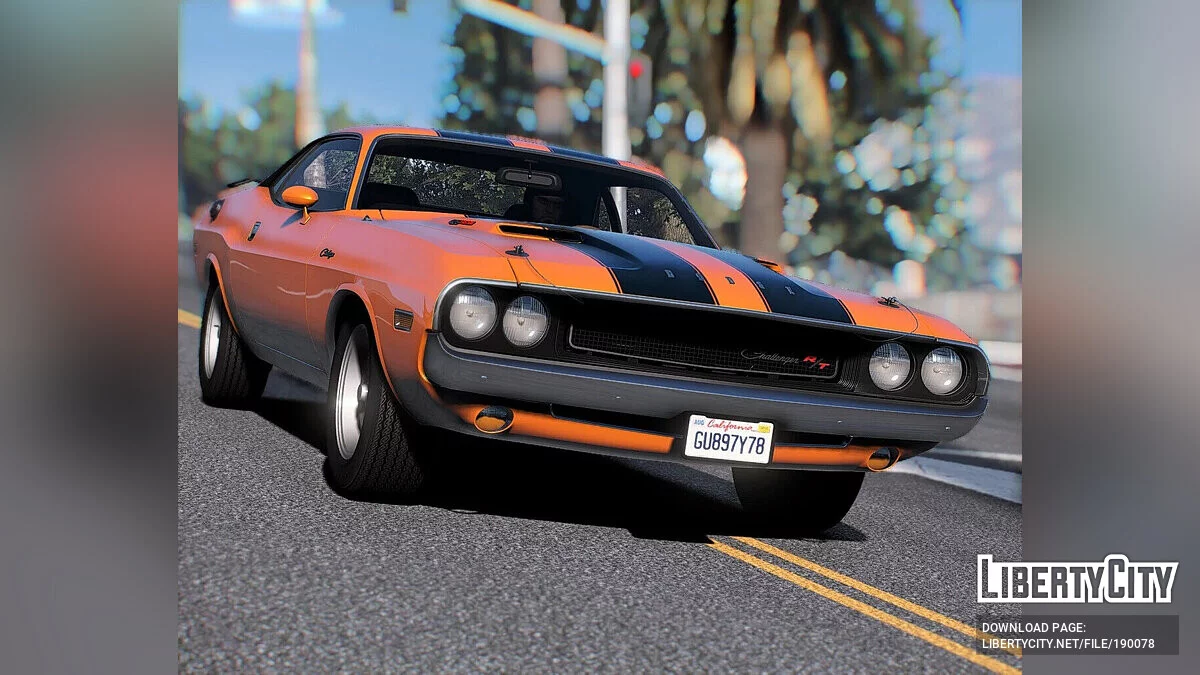 1970 Dodge Challenger R/T Hemi v1.0 / GTA 5