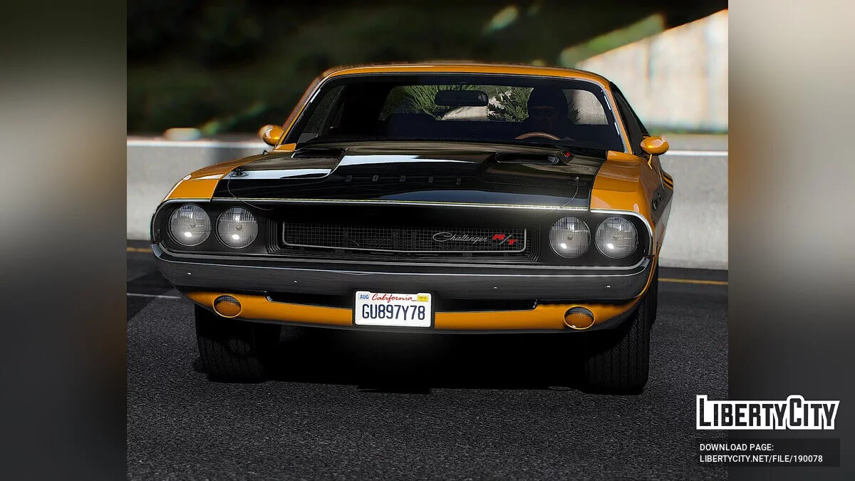 1970 Dodge Challenger R/T Hemi v1.0 / GTA 5