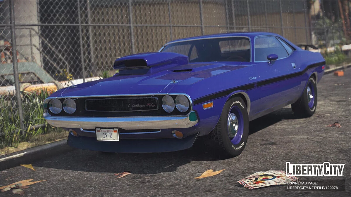 1970 Dodge Challenger R/T Hemi v1.0 / GTA 5