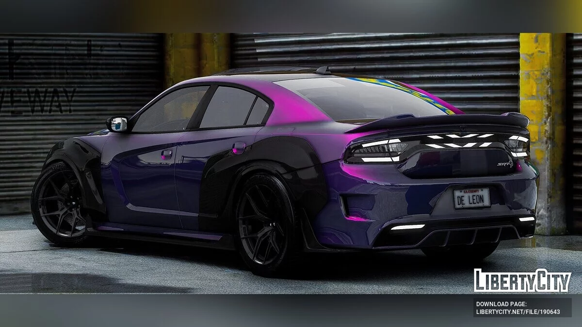 2021 Dodge Charger SRT Hellcat Redeye Carbon / GTA 5