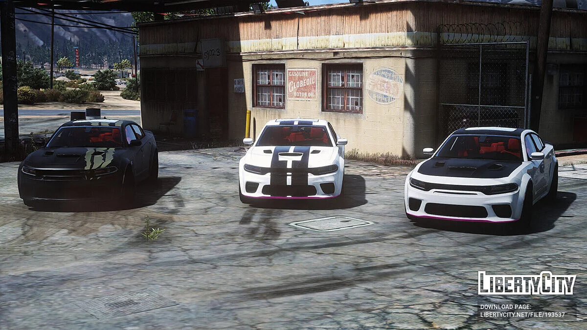 2021 Dodge Charger SRT Hellcat Redeye Widebody (2 VERS) (SP & FIVEM) / GTA 5
