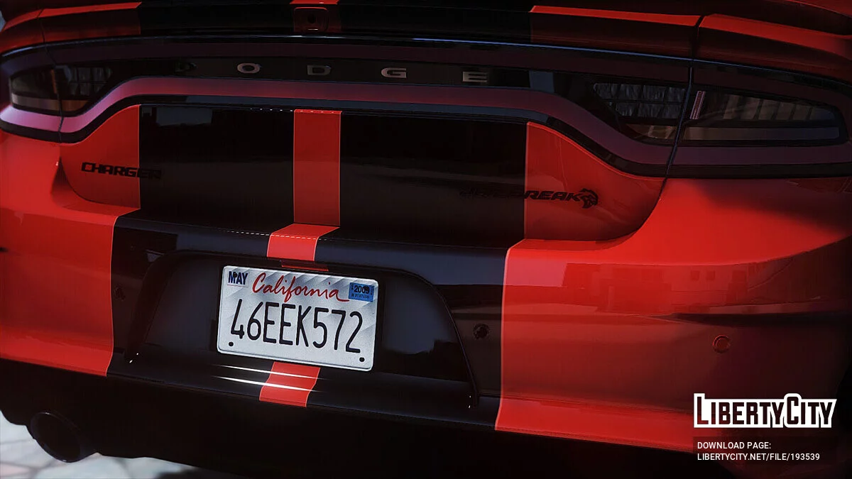 2023 Dodge Charger SRT Hellcat Redeye Jailbreak (2 Vers) (SP & FiveM) / GTA 5