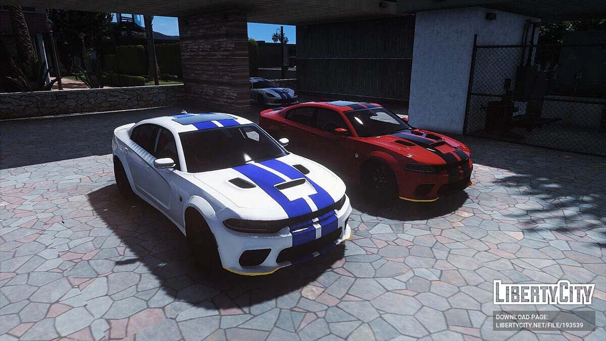 2023 Dodge Charger SRT Hellcat Redeye Jailbreak (2 Vers) (SP & FiveM) / GTA 5