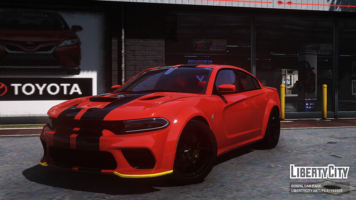 Скачать 2023 Dodge Charger SRT Hellcat Redeye Jailbreak (2 Vers) (SP &  FiveM) для GTA 5