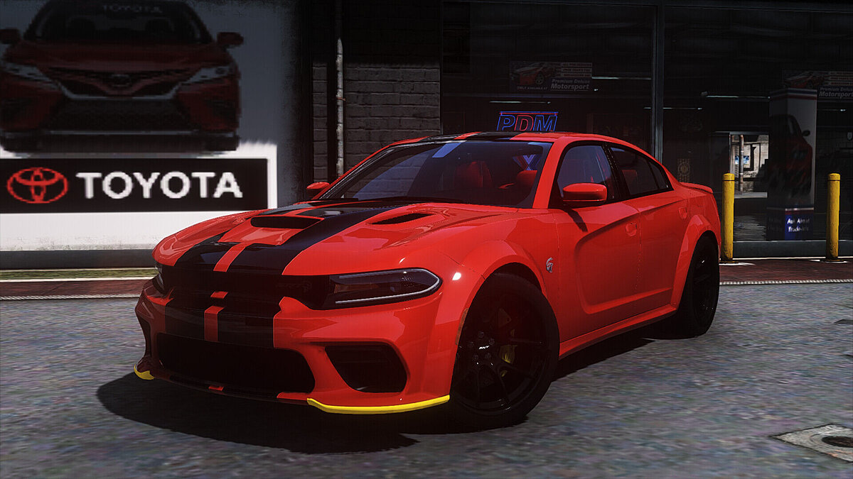 Скачать 2023 Dodge Charger SRT Hellcat Redeye Jailbreak (2 Vers) (SP &  FiveM) для GTA 5