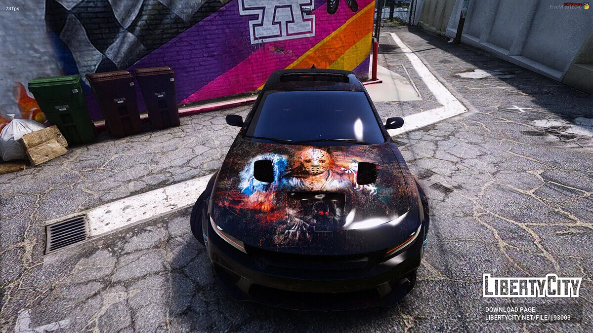 Dodge Charger Halloween Horror Widebody Hellcat / GTA 5