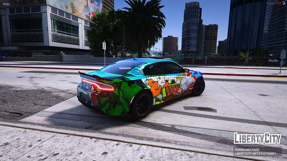 Dodge Charger Widebody Hellcat Dennis The Menace / GTA 5