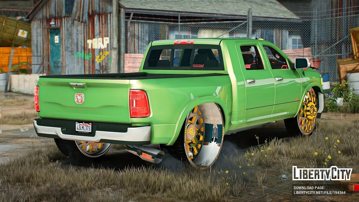 Dodge RAM 3500HD Donk 2019 / GTA 5
