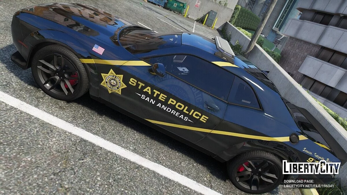 2020 Dodge Challenger SRT State Police / GTA 5