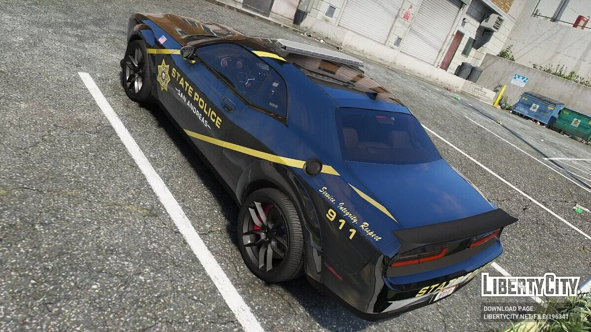 2020 Dodge Challenger SRT State Police / GTA 5