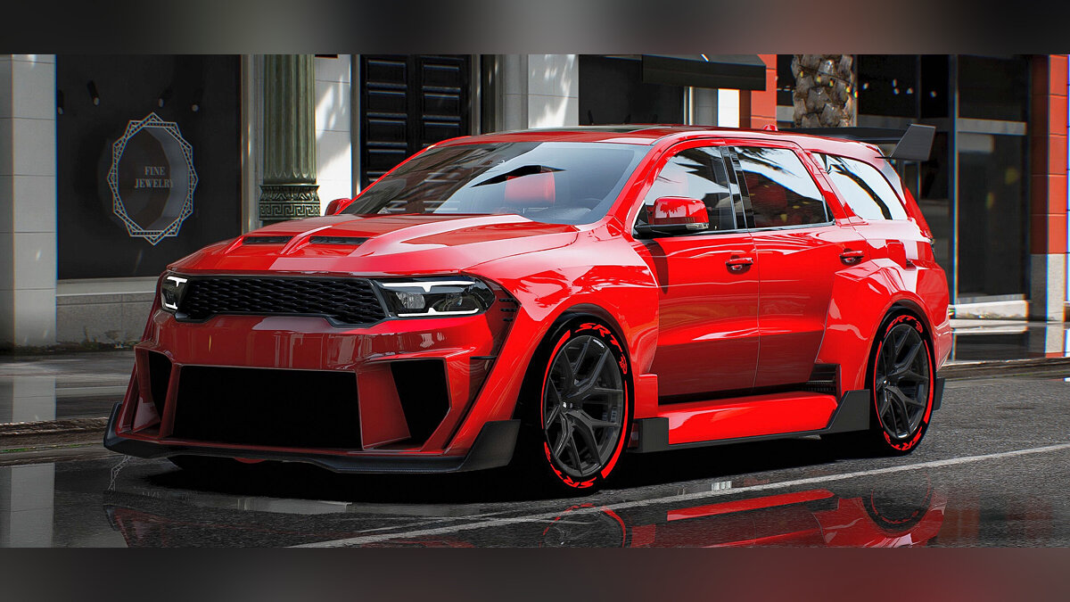 Скачать 2021 Dodge Durango SRT Hellcat Hycade Widebody для GTA 5