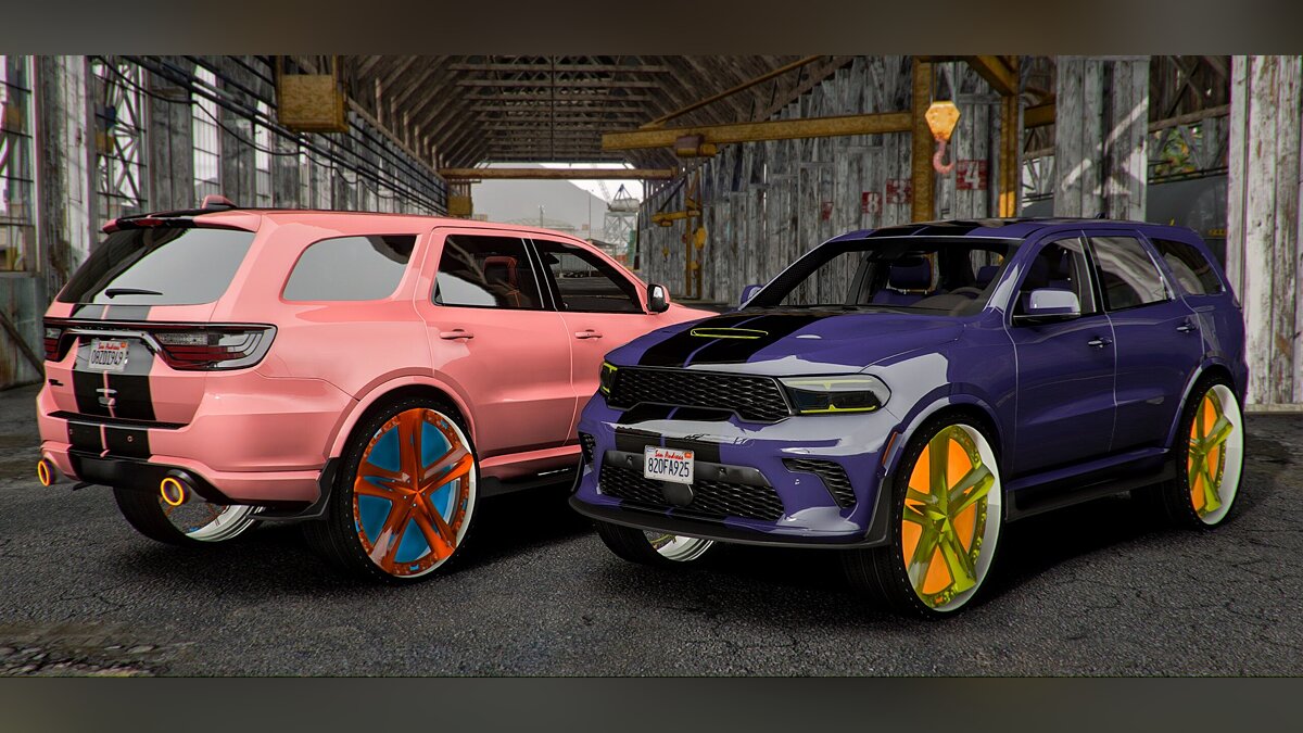 Скачать Dodge Durango Donk для GTA 5