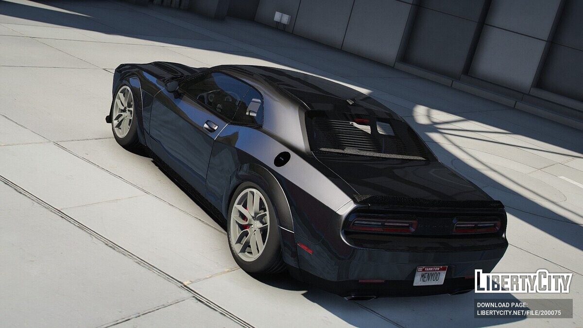 Скачать 2021 Dodge Challenger SRT для GTA 5