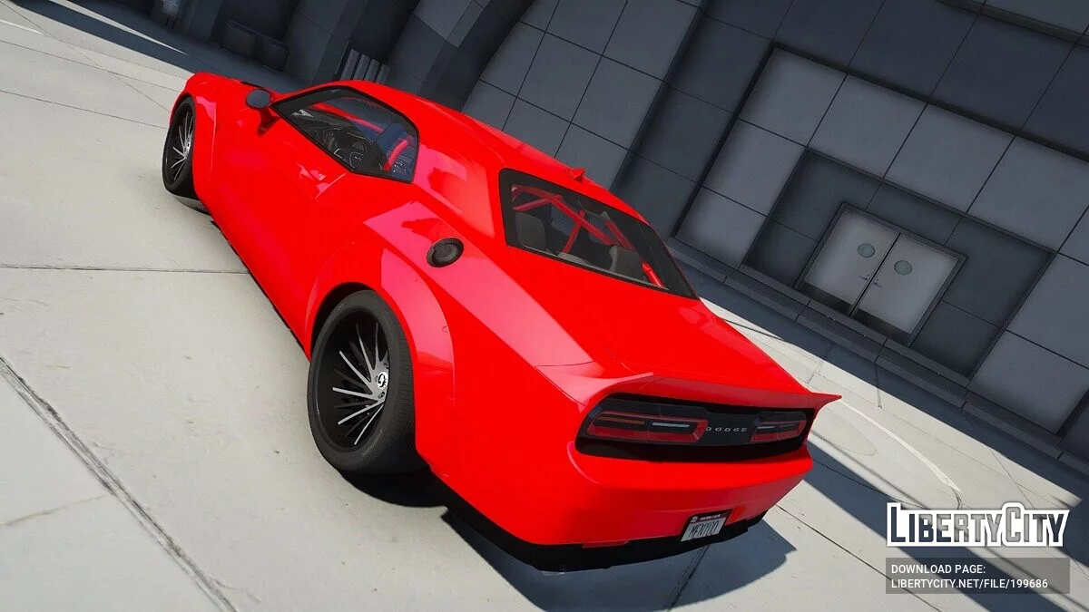 Dodge Challenger WideBody Hellcat / GTA 5