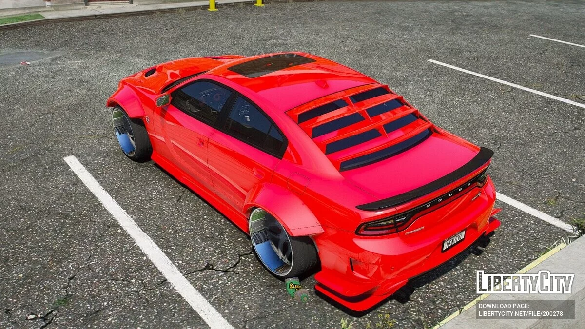 Dodge Charger Hellcat WB / GTA 5