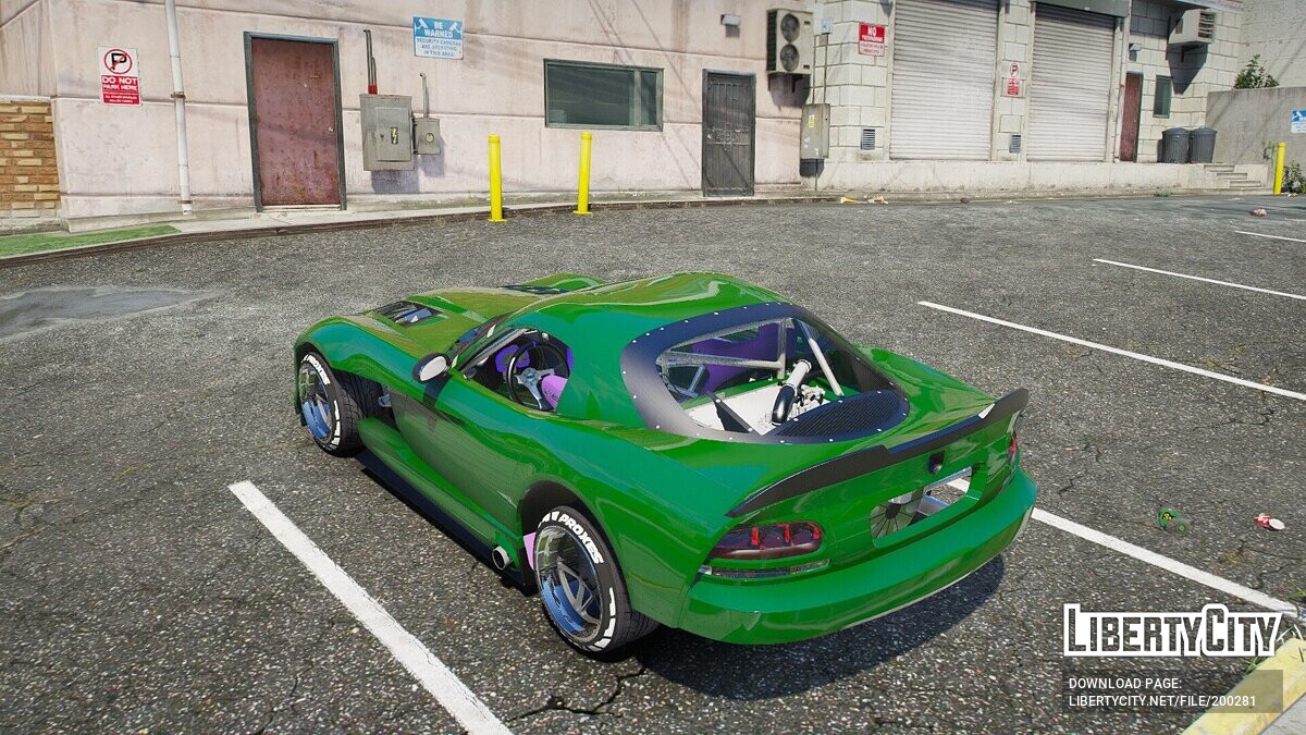 Скачать Dodge Viper Drift для GTA 5