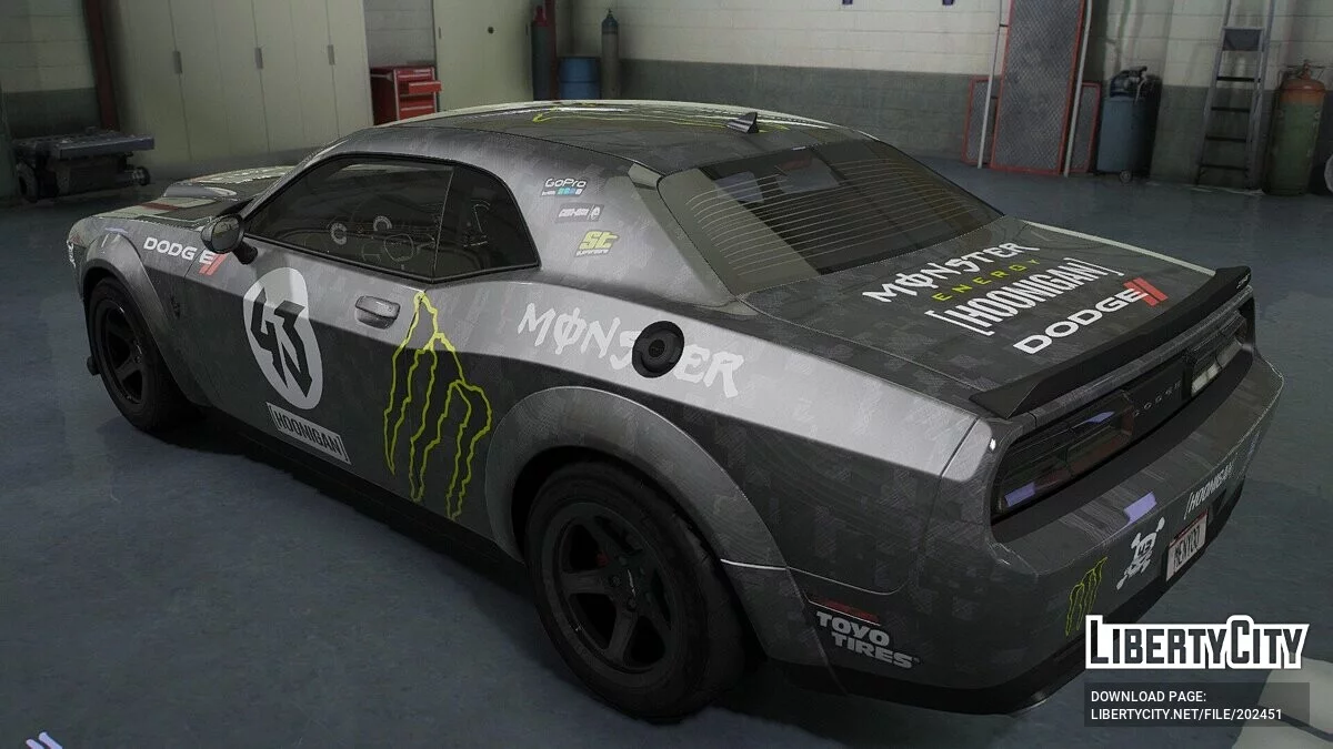 Dodge Challenger SRT Demon (2018) / GTA 5