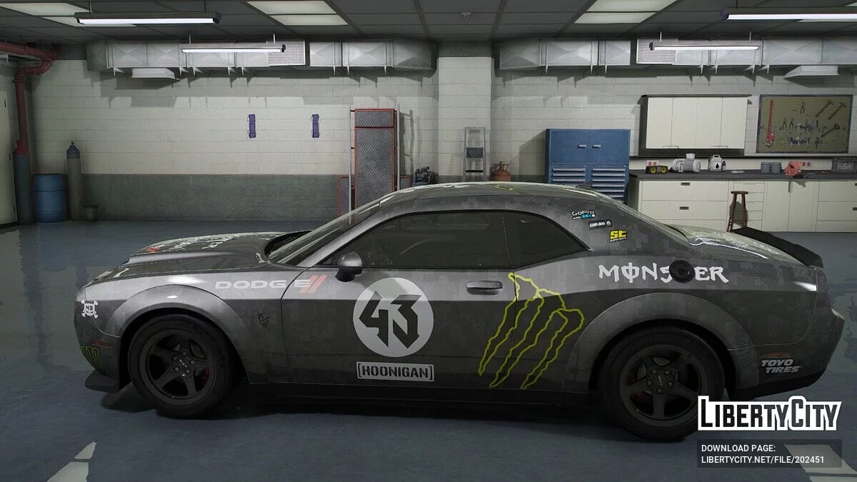 Dodge Challenger SRT Demon (2018) / GTA 5