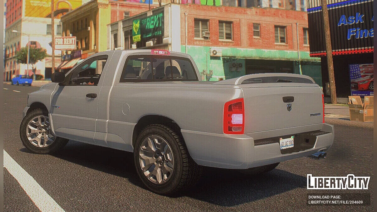 Dodge Ram SRT 10 2006 Stock v1.1 / GTA 5