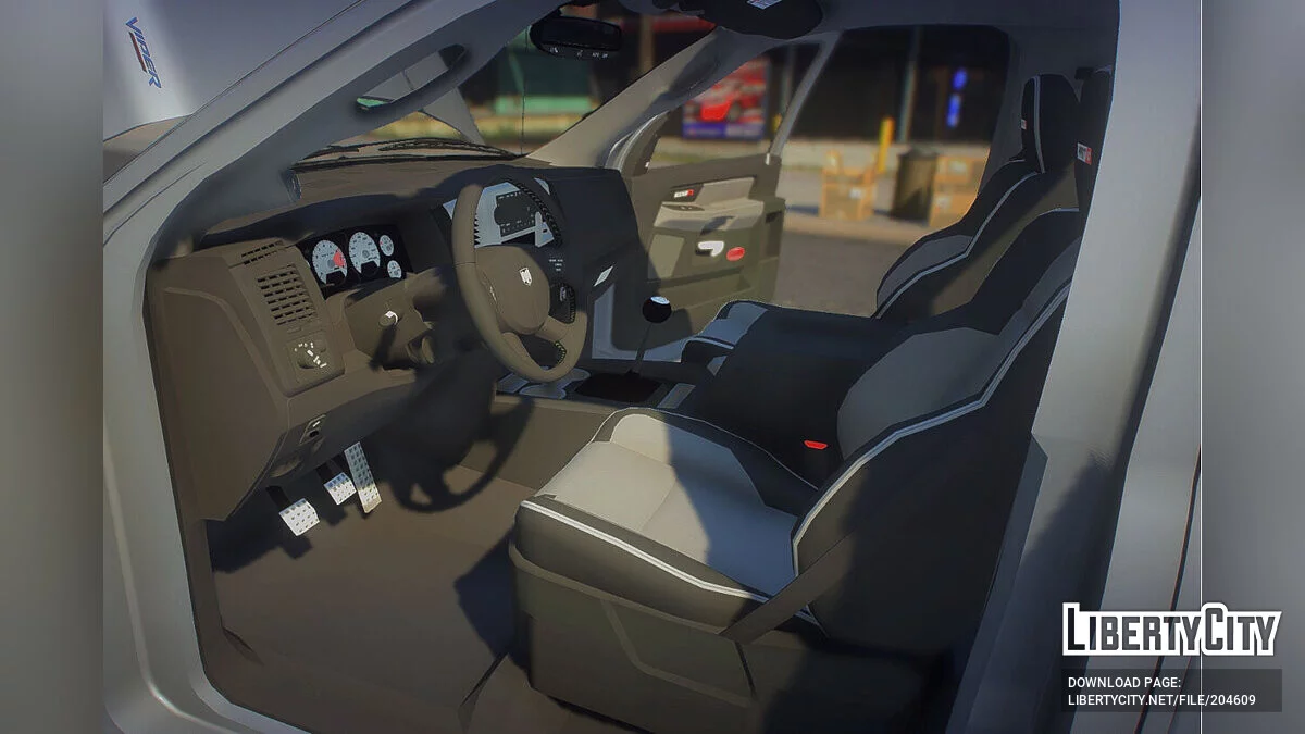 Dodge Ram SRT 10 2006 Stock v1.1 / GTA 5
