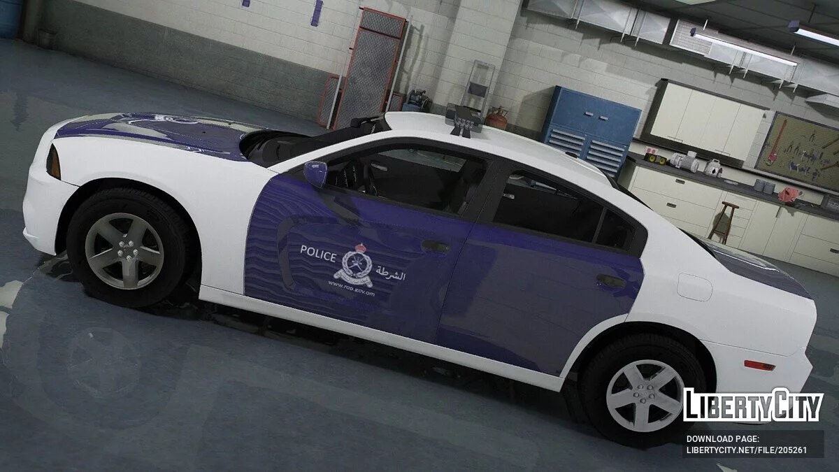 2013 Dodge Charger Royal Oman Police v1.0 / GTA 5
