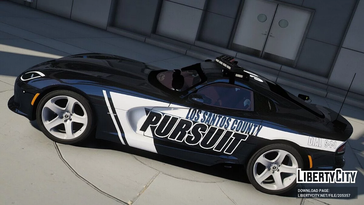 Dodge Viper Pursuit v1.0.4 / GTA 5
