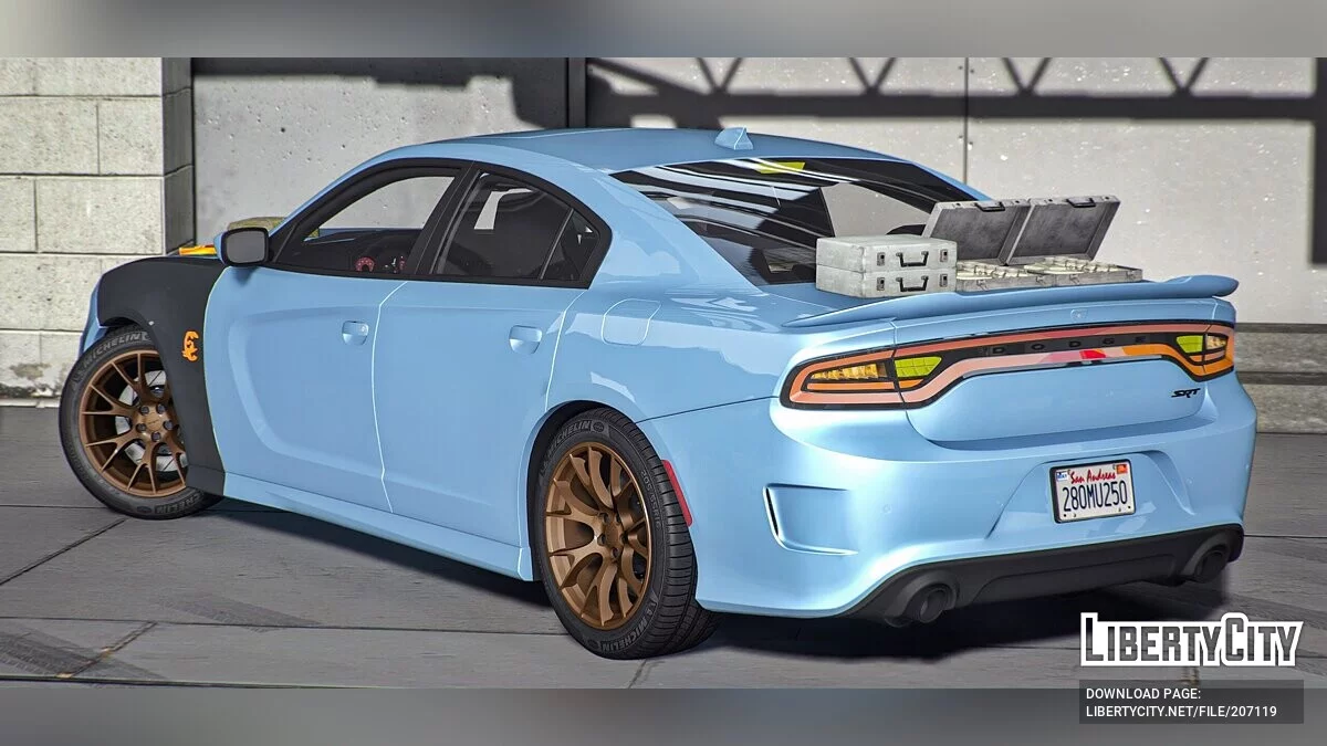 2015 Dodge Charger Hellephant Mafia Edition / GTA 5