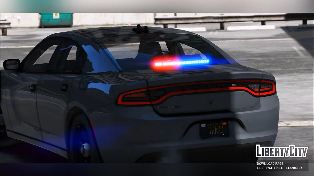 2018 Dodge Charger Unmarked v1.2 / GTA 5