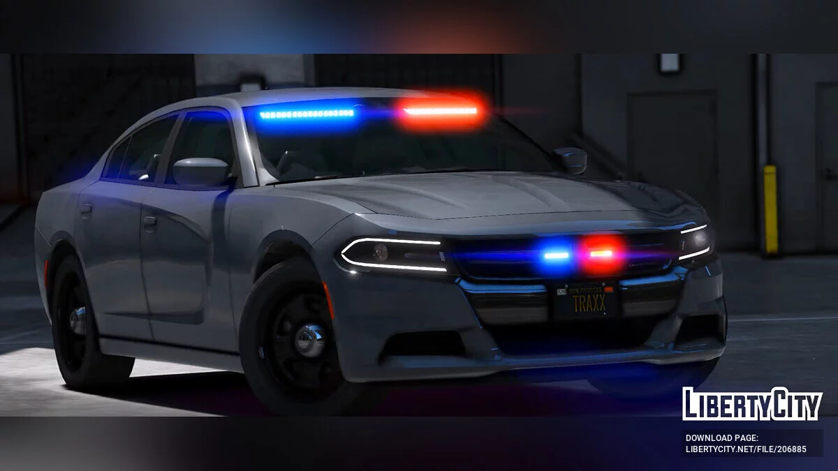 2018 Dodge Charger Unmarked v1.2 / GTA 5