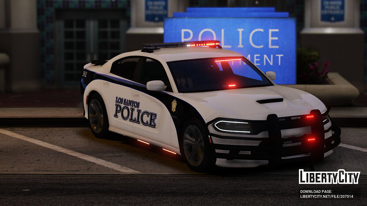 Скачать 2022 Dodge Charger LSPD для GTA 5