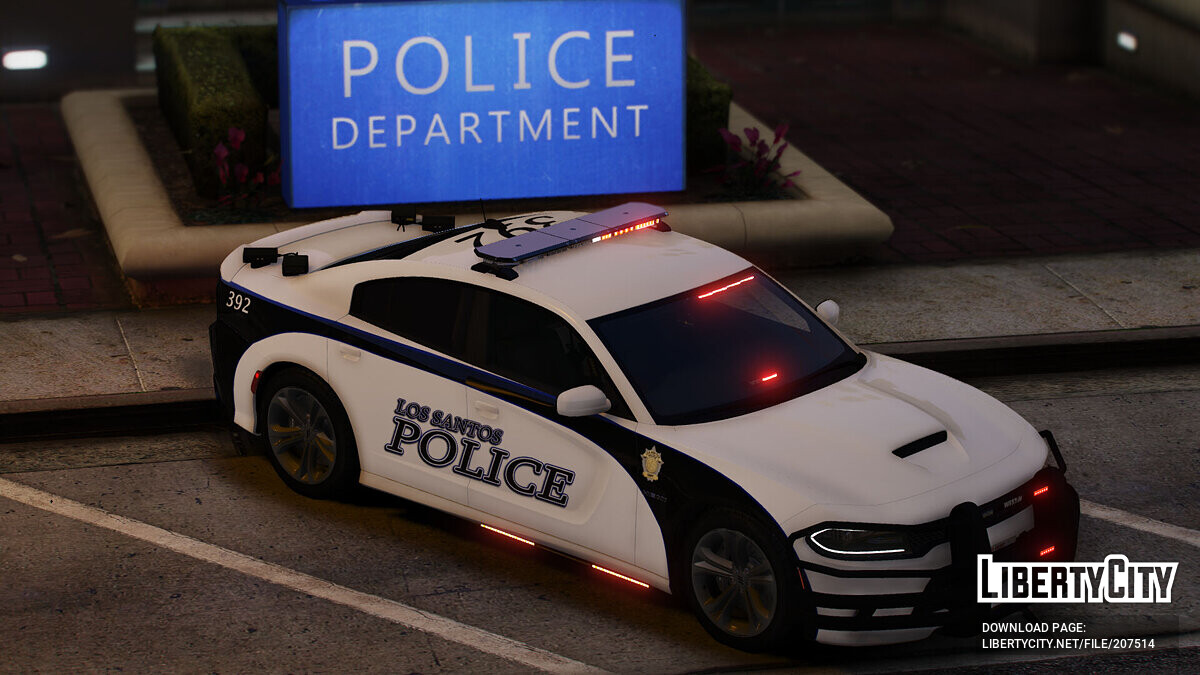 Скачать 2022 Dodge Charger LSPD для GTA 5