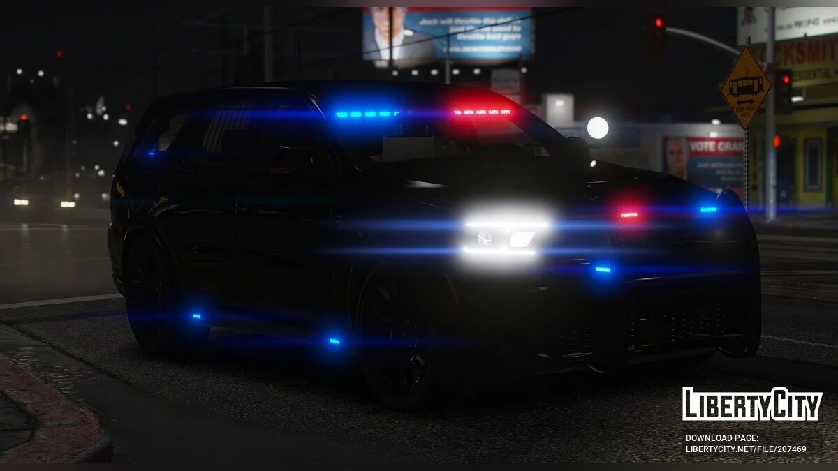 2023 Dodge Durango SRT Unmarked / GTA 5
