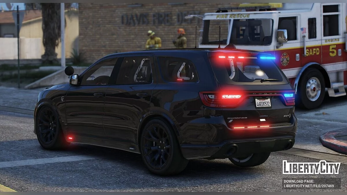 2023 Dodge Durango SRT Unmarked / GTA 5