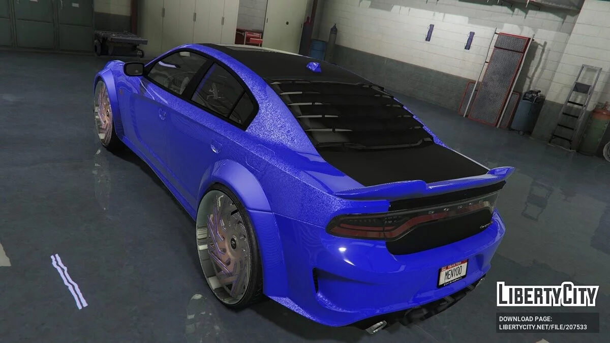 Dodge Charger 392 on AF's Custom Widebody / GTA 5