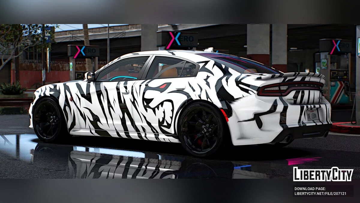 Dodge Charger Hellcat Hermes / GTA 5