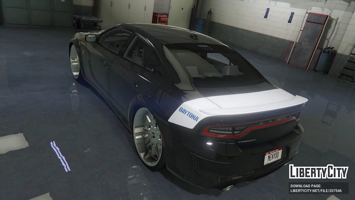 Dodge Charger SRT Demon Daytona Mafia On Forgiatos / GTA 5