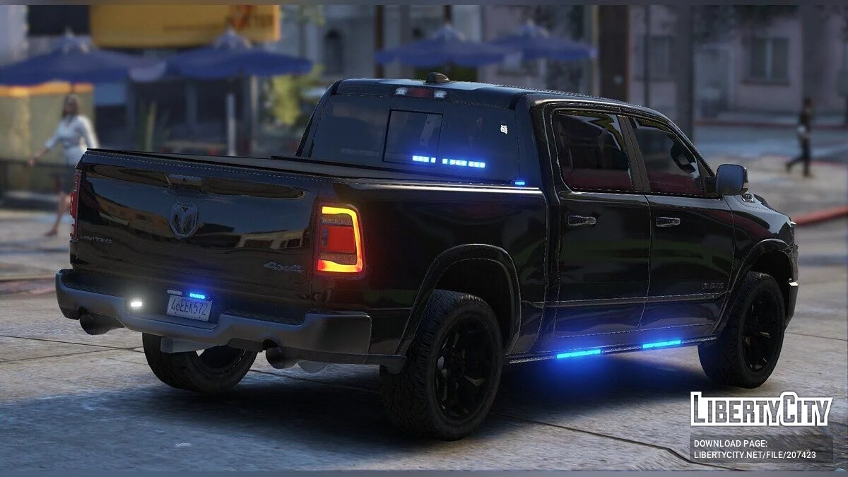 Dodge RAM Undercover Blackout / GTA 5