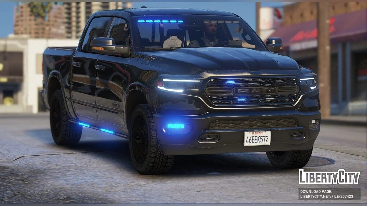 Dodge RAM Undercover Blackout / GTA 5
