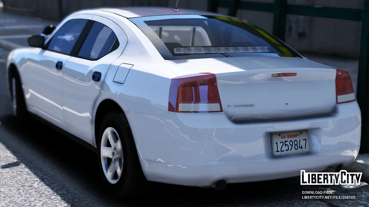 2009 Dodge Charger Unmarked / GTA 5