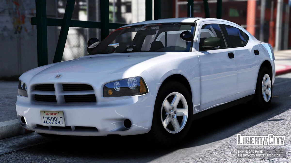 2009 Dodge Charger Unmarked / GTA 5