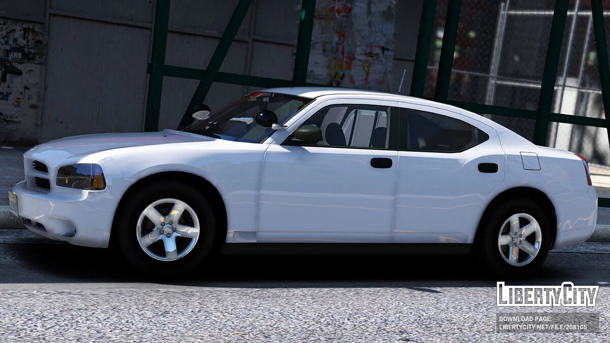 2009 Dodge Charger Unmarked / GTA 5