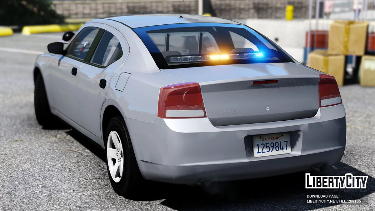 2009 Dodge Charger Unmarked / GTA 5