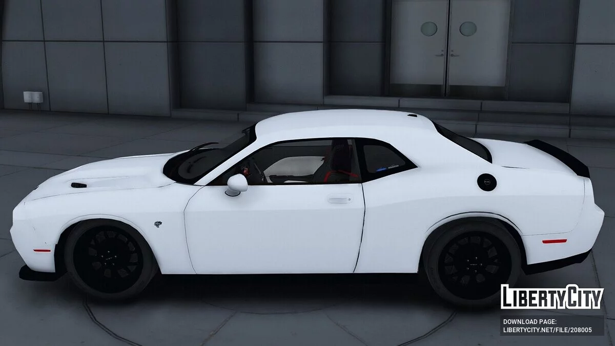 2016 Dodge Challenger SRT Hellcat Unmarked / GTA 5