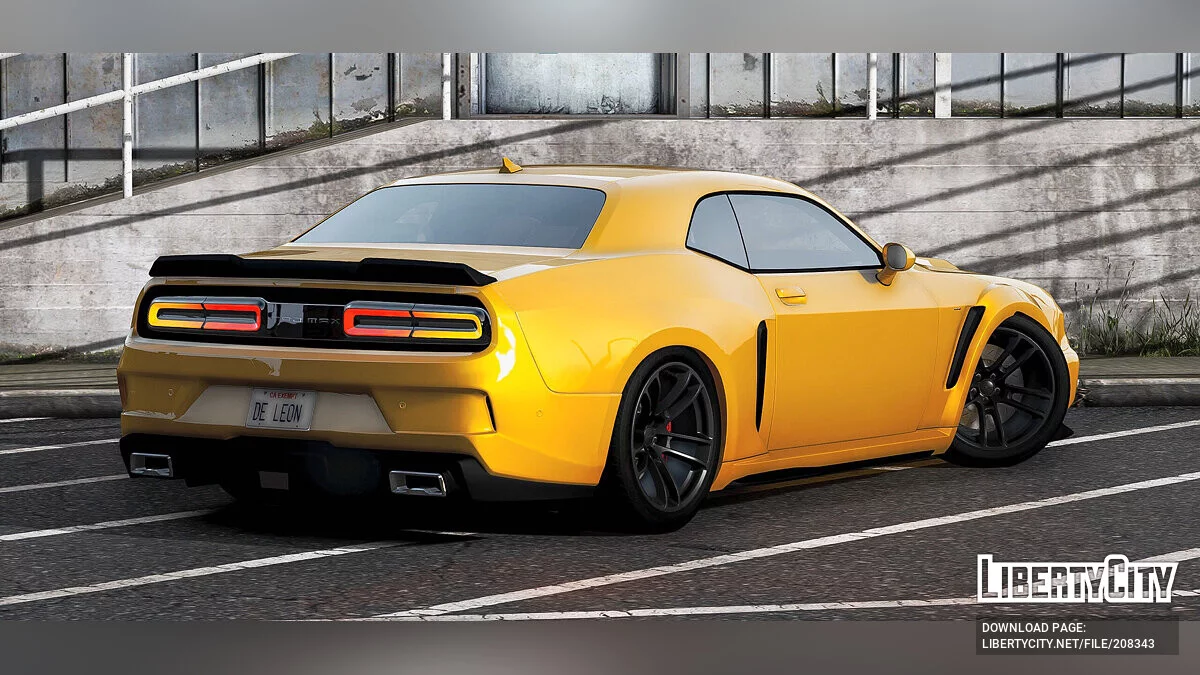 2018 Dodge Challenger MadMax Edition / GTA 5