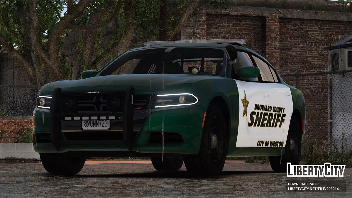 2018 Dodge Charger Broward County Sheriff's Office / GTA 5